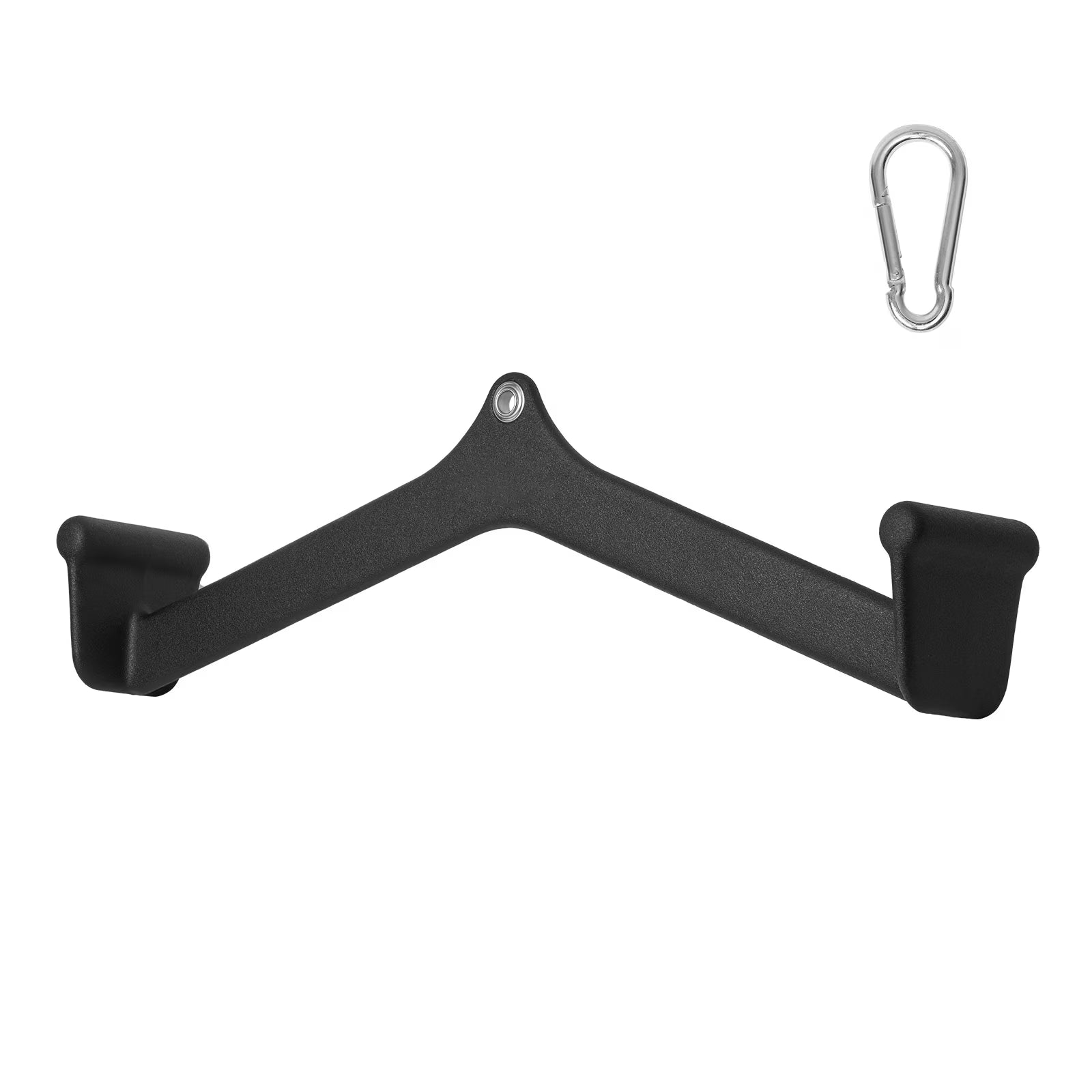 LAT Pulldown Accessory, Rowing V-Bar for Cable Machines, Rubber Grip Tricep Bar, Enhances Back Muscle Strength, Ideal for Bicep Curls and Lat Exercises in Home Gyms