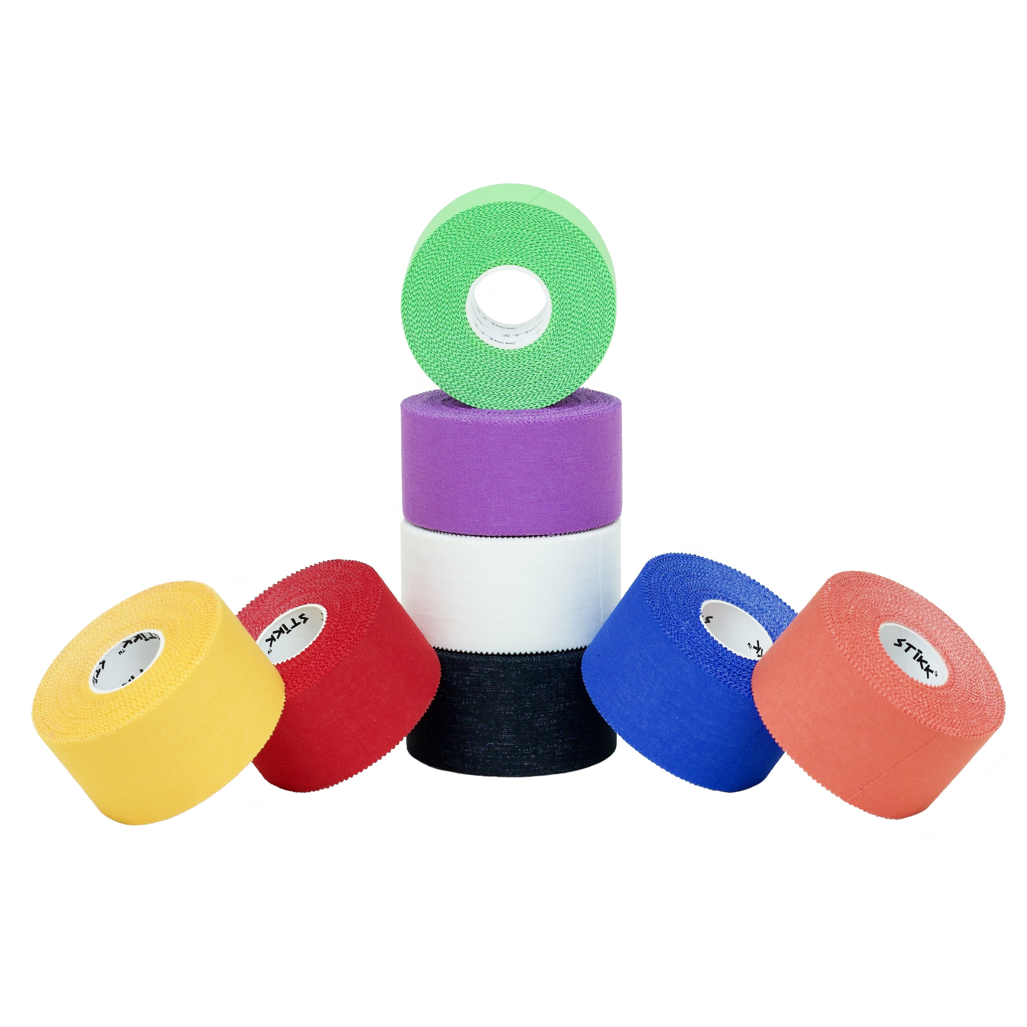 White Athletic Tape 5 Pack 1.5" X 15 Yard Rolls (45 Feet) First Aid Tape Type