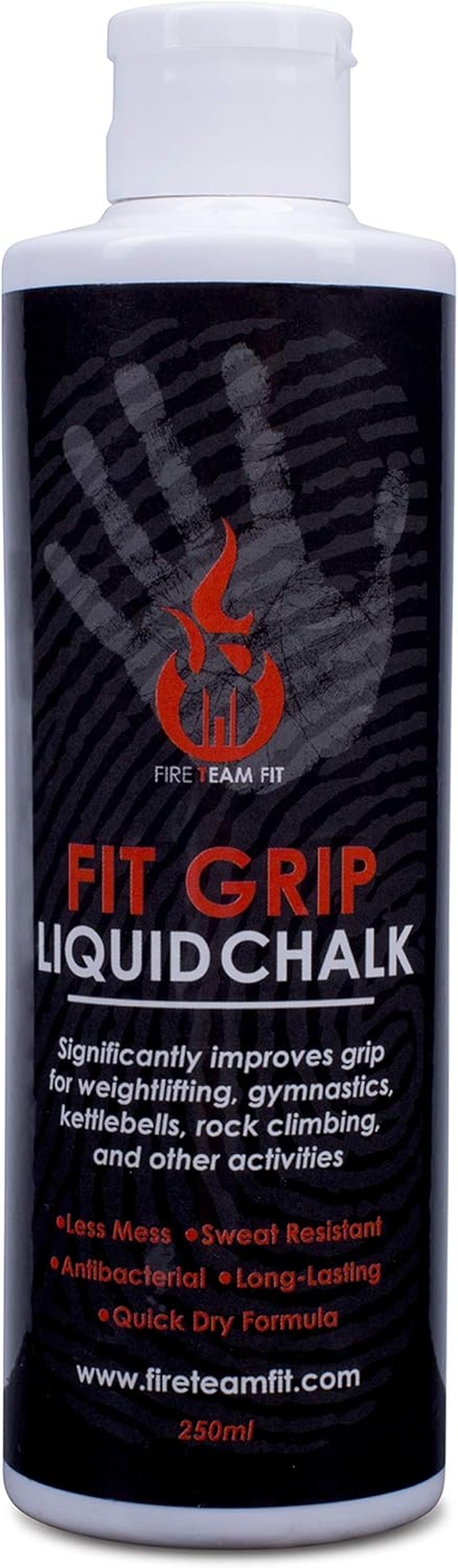Liquid Chalk for Weight Lifting, Rock Climbing, Cross Training, & Powerlifting, Gym Approved Workout Chalk for Hands & Calluses