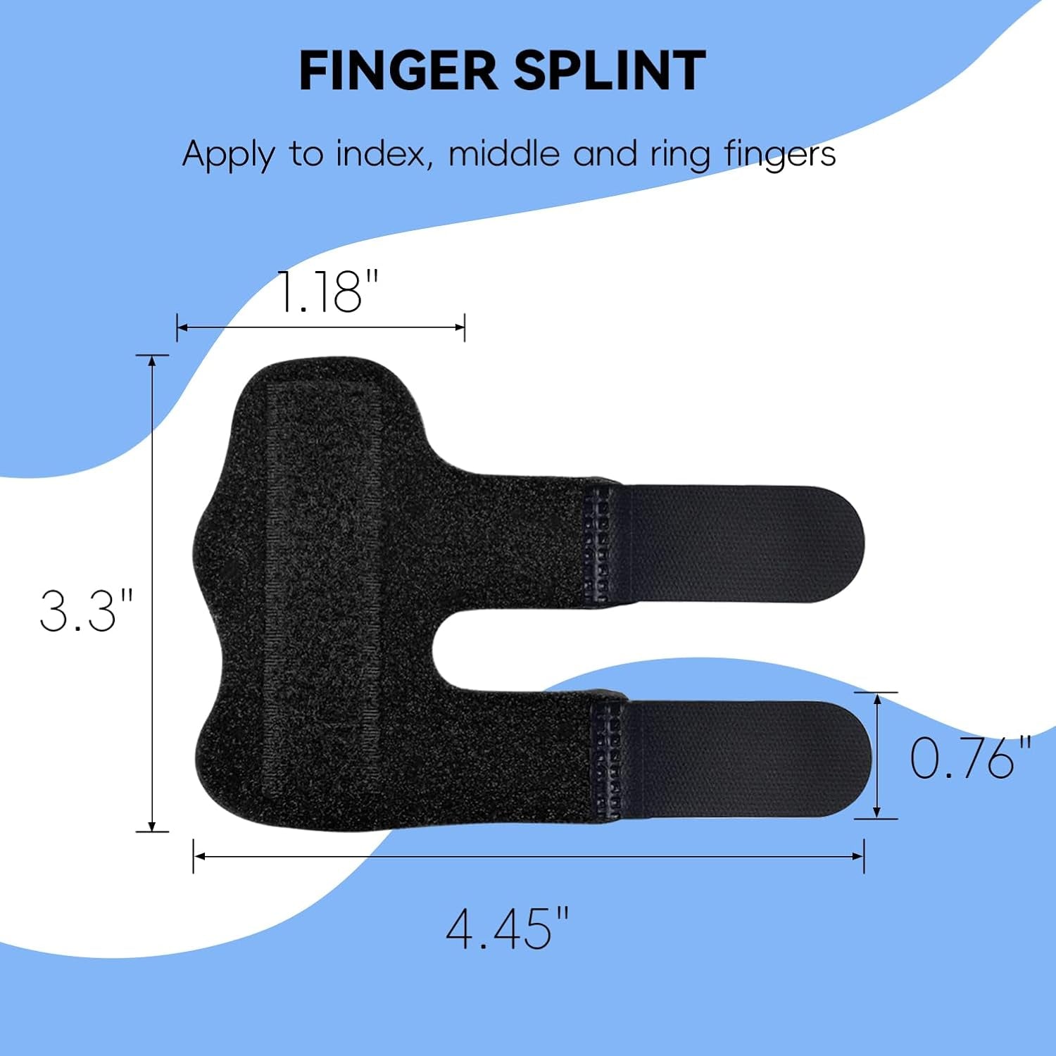 Férula Para Dedo, Soporte Universal Para Dedo En Gatillo Para Aliviar El Dolor P