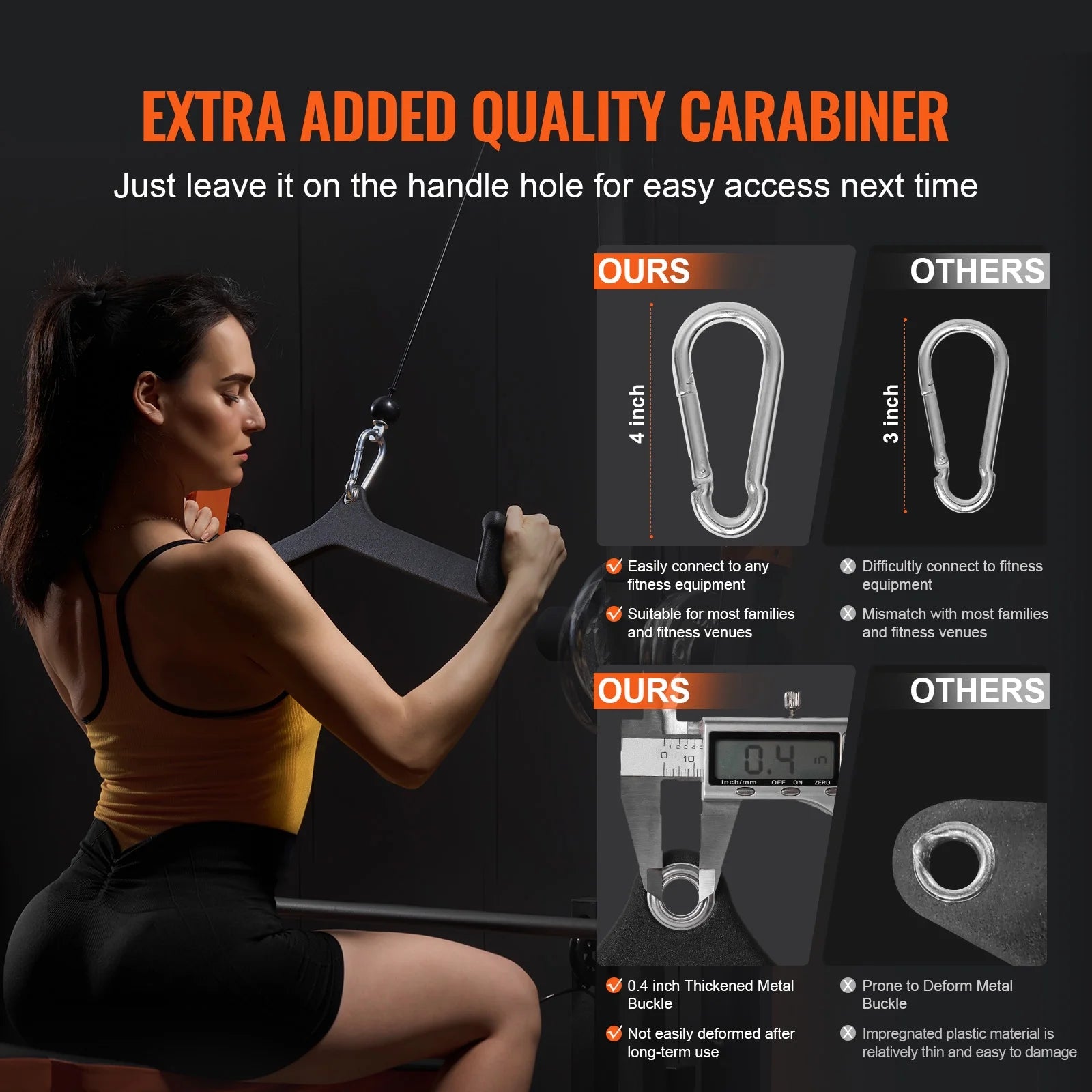 LAT Pulldown Accessory, Rowing V-Bar for Cable Machines, Rubber Grip Tricep Bar, Enhances Back Muscle Strength, Ideal for Bicep Curls and Lat Exercises in Home Gyms