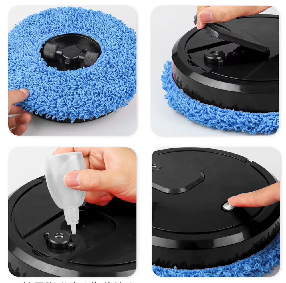 Robot Cleaner Floor Mopping Sweeping Machine 3 in 1 Smart Dust Auto Sweeper USB