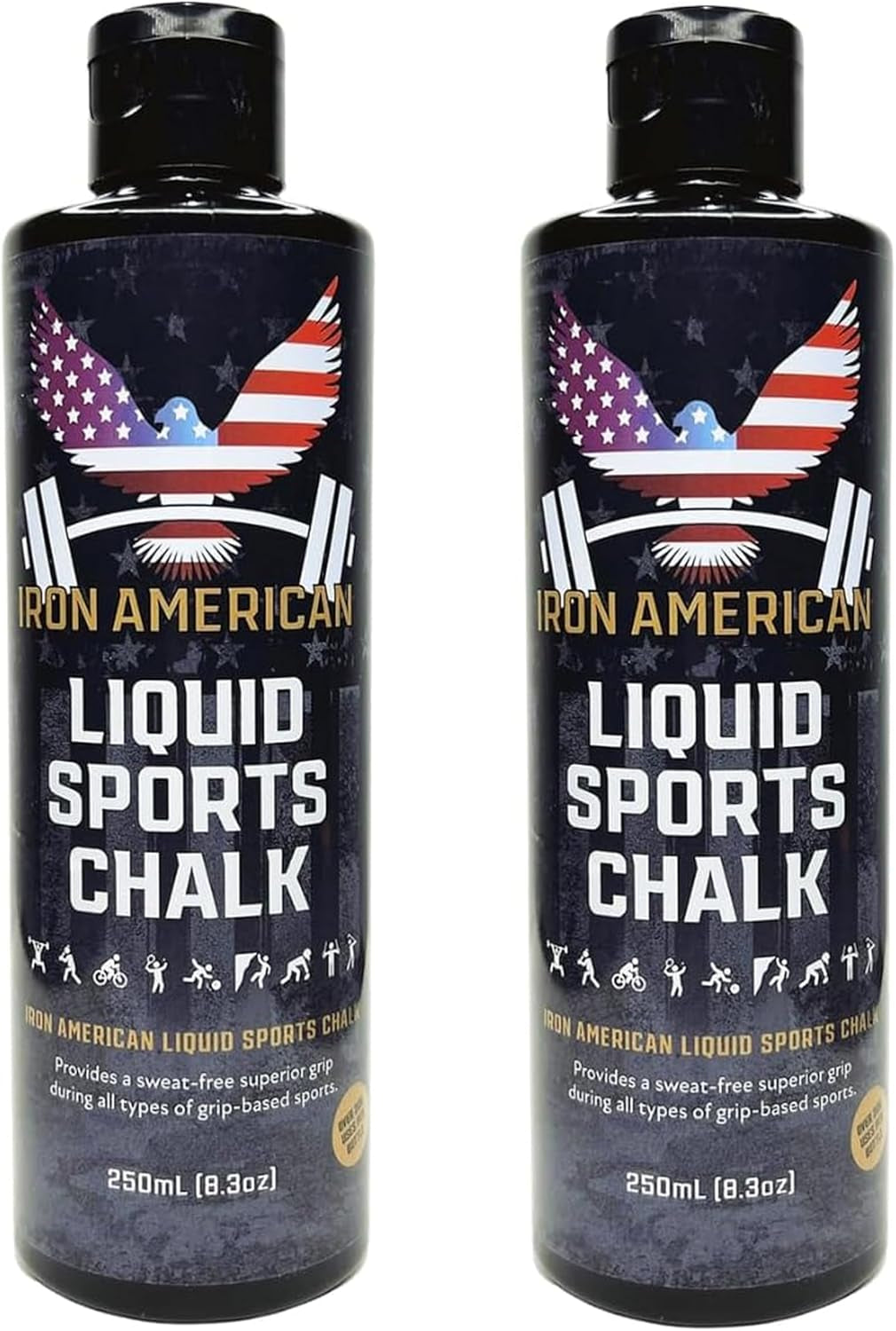 Liquid Chalk - No-Mess Long-Lasting Grip Chalk for Weightlifting, Gymnastics, Rock Climbing, and Fitness Training - Advanced Hand Chalk for Gym