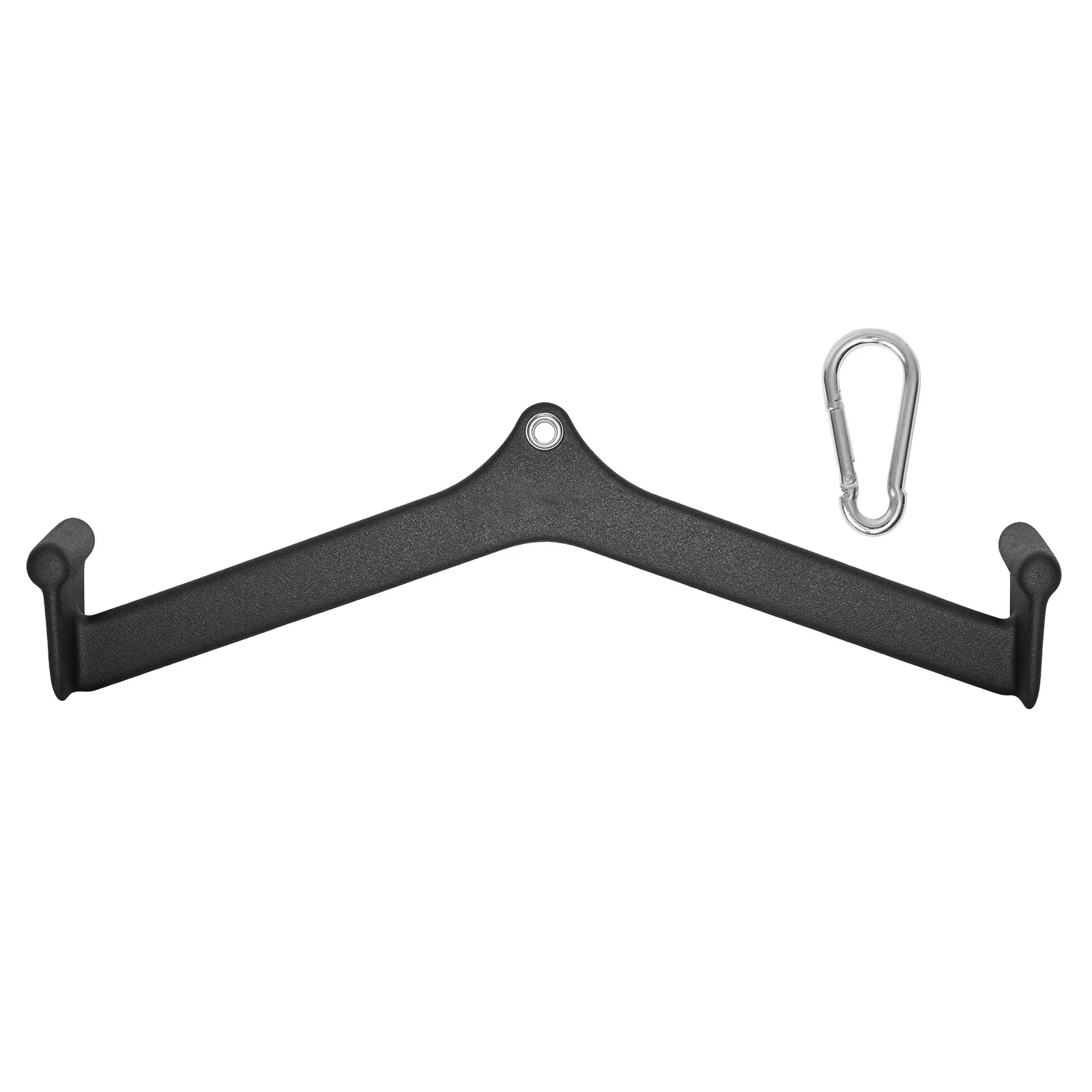 LAT Pulldown Accessory, Rowing V-Bar for Cable Machines, Rubber Grip Tricep Bar, Enhances Back Muscle Strength, Ideal for Bicep Curls and Lat Exercises in Home Gyms