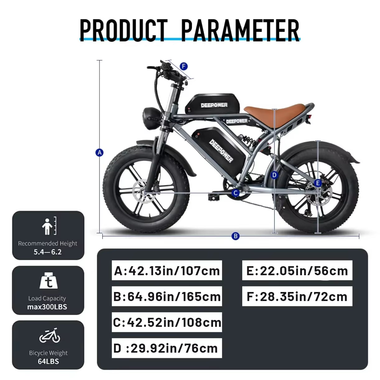 S7Pro Off-Road Electric Bike for 1500W Motor 48V 60AH LG Battery with Adults Mountain Ebike All-Terrain Motorcycle