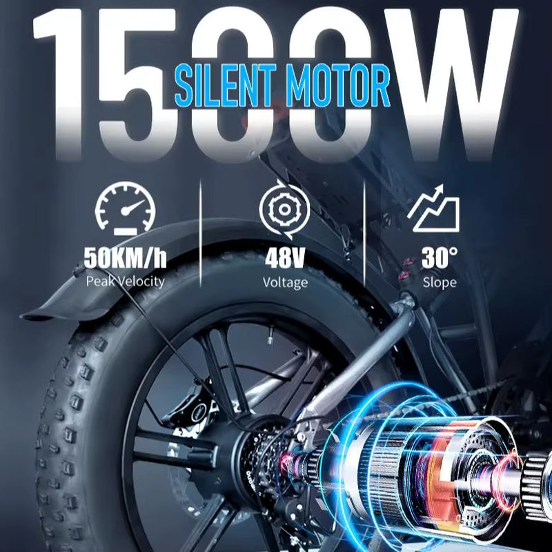S7Pro Off-Road Electric Bike for 1500W Motor 48V 60AH LG Battery with Adults Mountain Ebike All-Terrain Motorcycle
