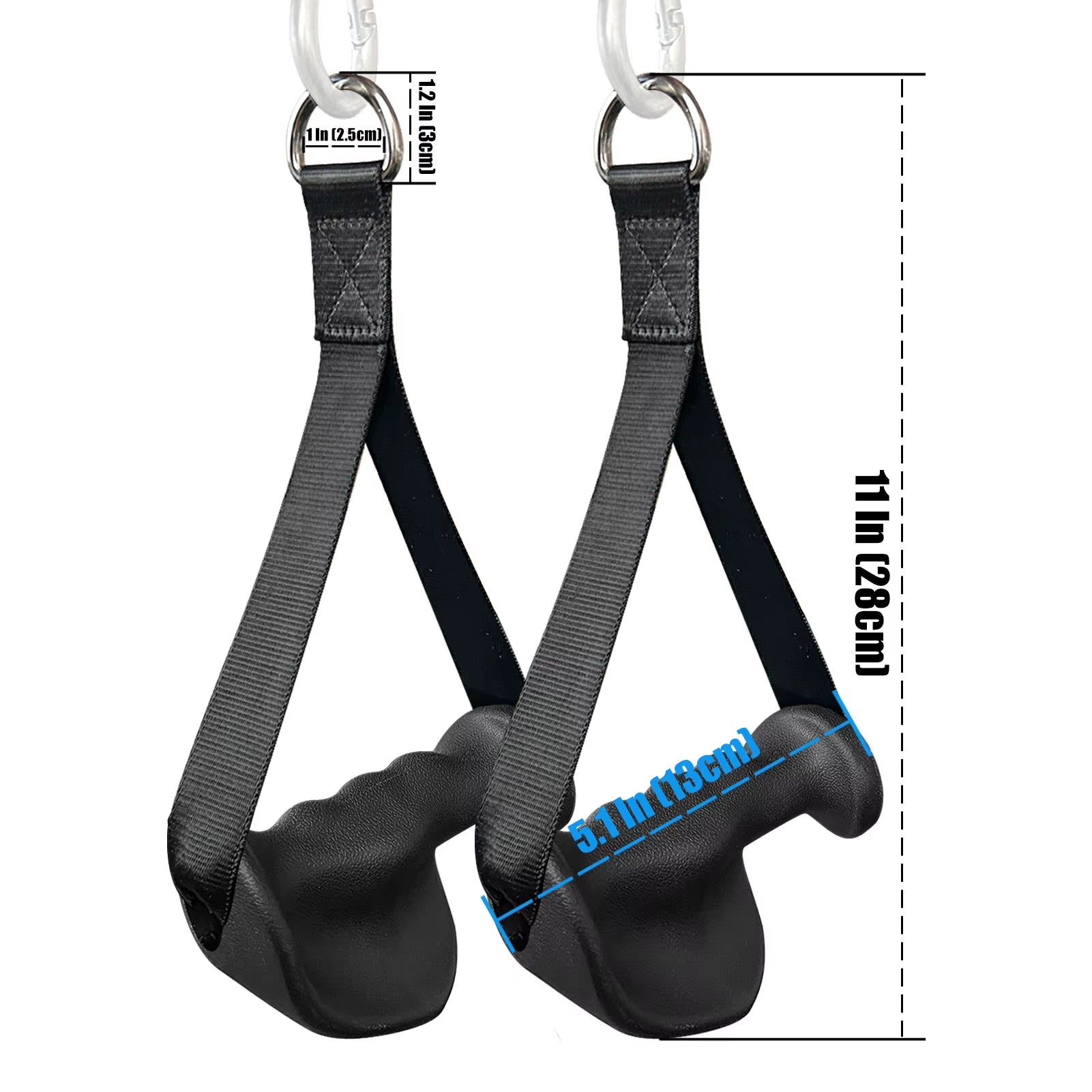 LAT Pull down Bar for Cable Machine Tricep Workout Cable Attachments Ergonomic Tricep Rope Pulldown Attachments Gym Handles