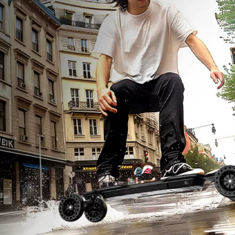 V4/V6/V6Pro/V8/V10 Electric Skateboard with Remote, 250W/450W/500W/1200W/3000W Brushless Motor, 9Mph/12Mph/30 Mph /32M