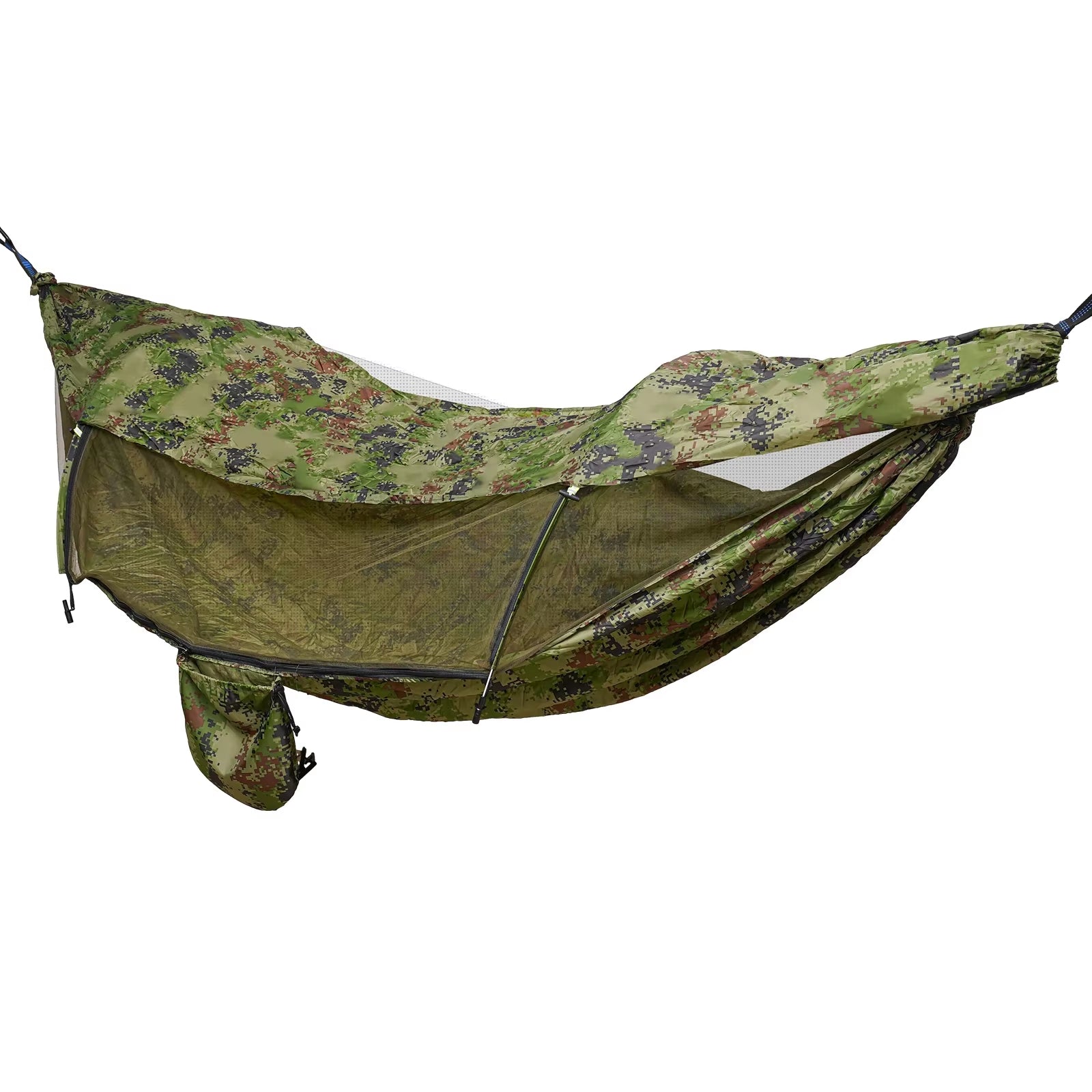 Camping Hammock, Portable Camping Hammock, Anti-Mosquito and Anti-Sun Camping Hammock