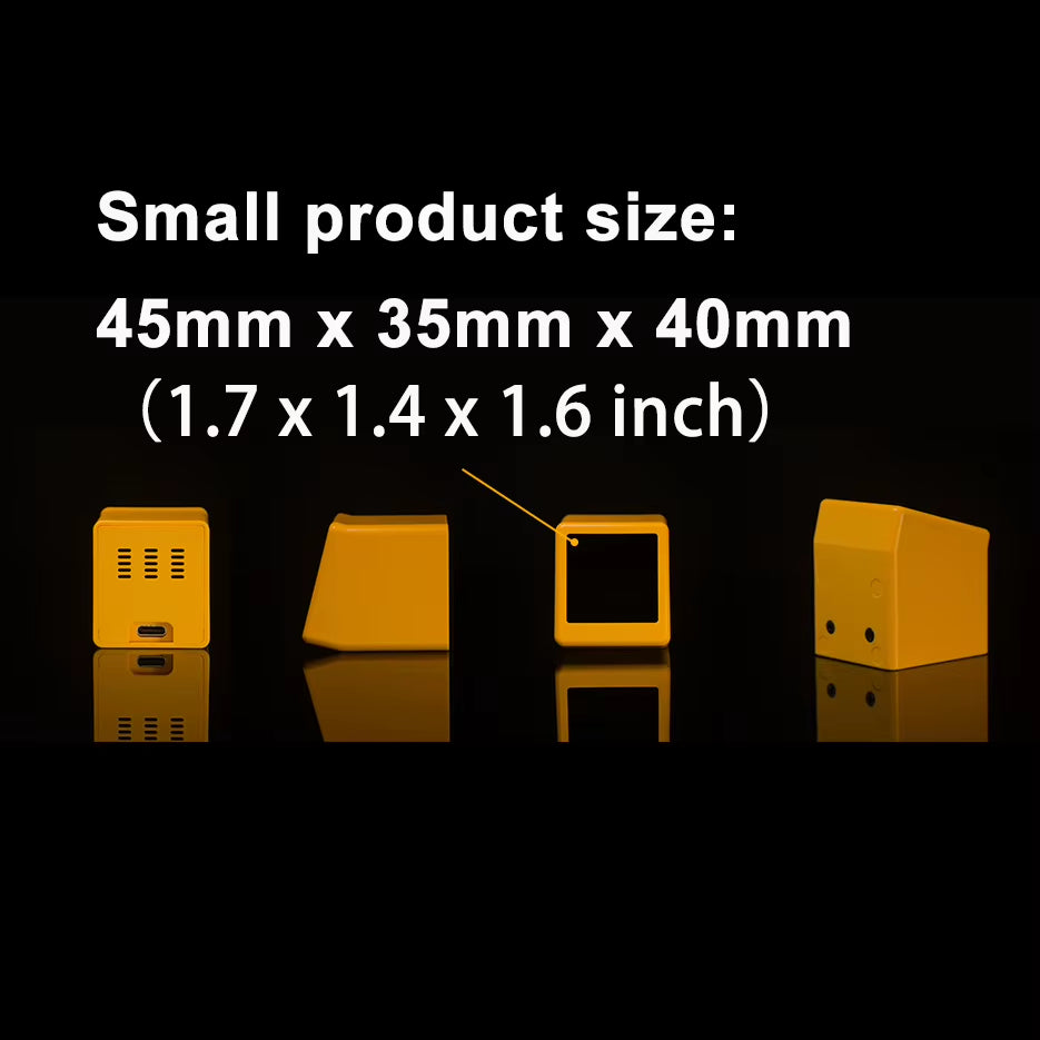 Smart TV Hashrate1060Kh/S ESP32 BTC Solo Lottery Miner for Computer Nerd Gift Home Silent Desktop Clock Lower Power Consumption